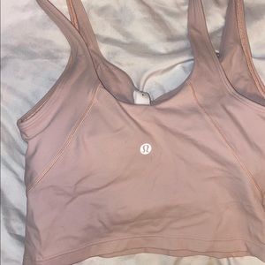 Lululemon feather pink align tank